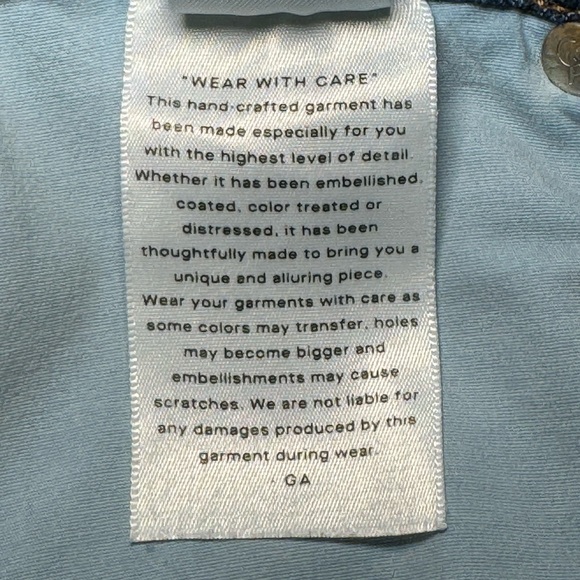 Good American Blue Distressed Jeans - Picture 11 of 12